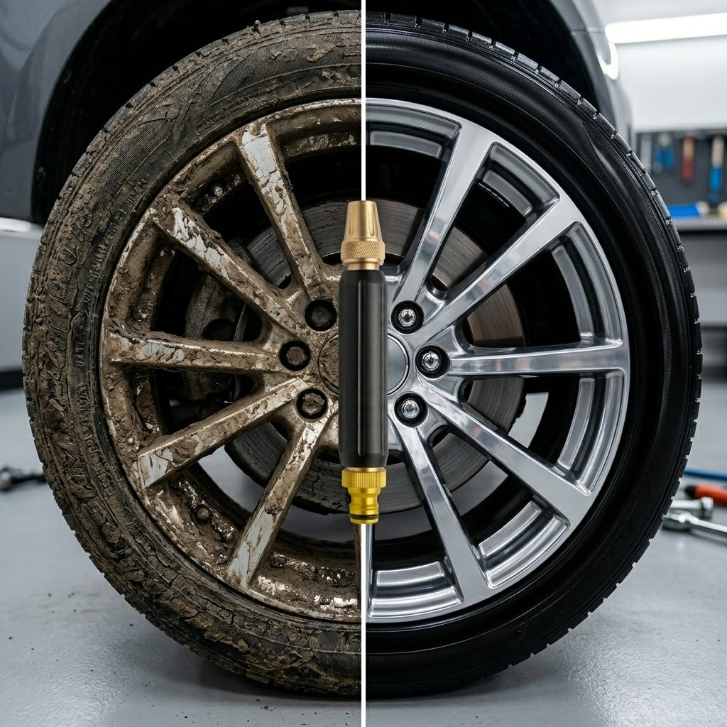 💧 Pistolet à eau haute pression – idéal pour laver la voiture et jardiner, pression 10 fois supérieure, plusieurs modes ⚡