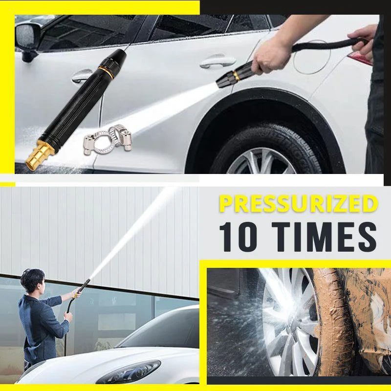 💧 Pistolet à eau haute pression – idéal pour laver la voiture et jardiner, pression 10 fois supérieure, plusieurs modes ⚡