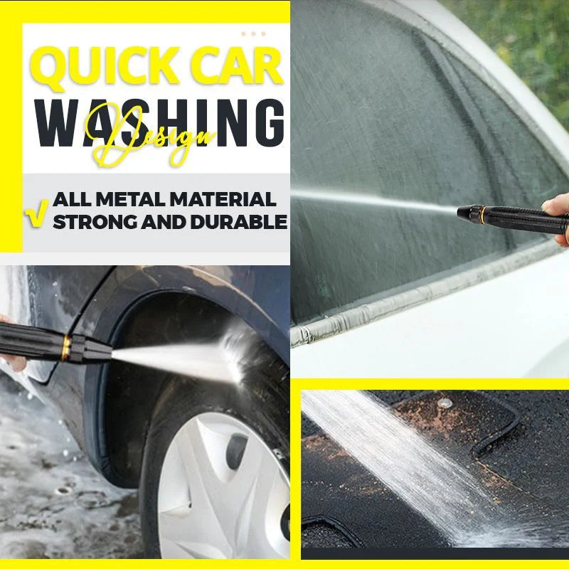 💧 Pistolet à eau haute pression – idéal pour laver la voiture et jardiner, pression 10 fois supérieure, plusieurs modes ⚡